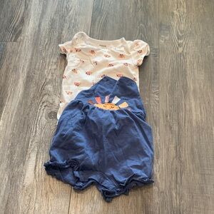 Pekkle Kids Matching Set - White with Multicolor Accents